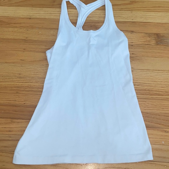 lulu lemon white tank top - Picture 1 of 2
